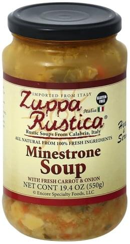 Zuppa Rustica With Fresh Carrot & Onion Minestrone Soup - 19.4 Oz