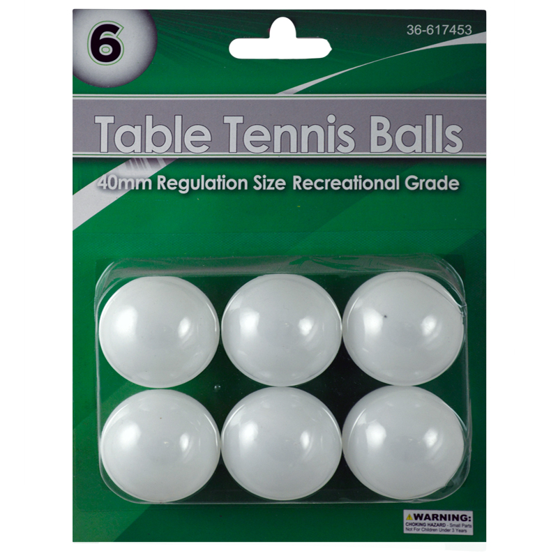 Recreational Grade Table Tennis Balls