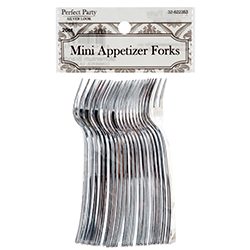 Plastic Silver Mini Fork #11432