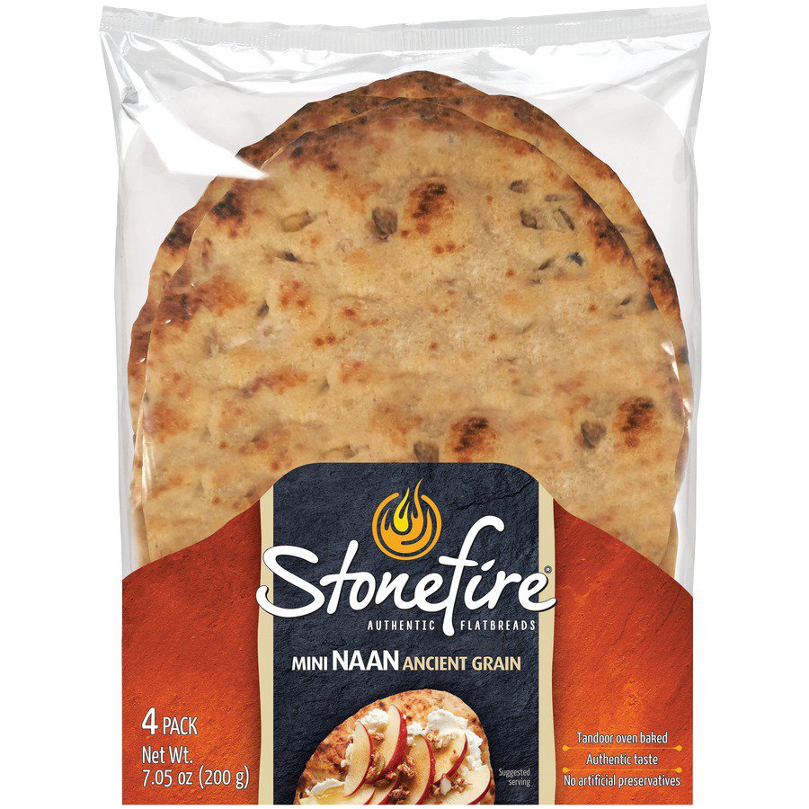 Stonefire Ancient Grain Mini Naan 7.05 Oz