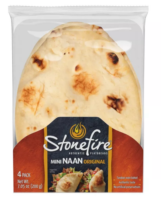 Stonefire Mini Naan Original Flatbreads
