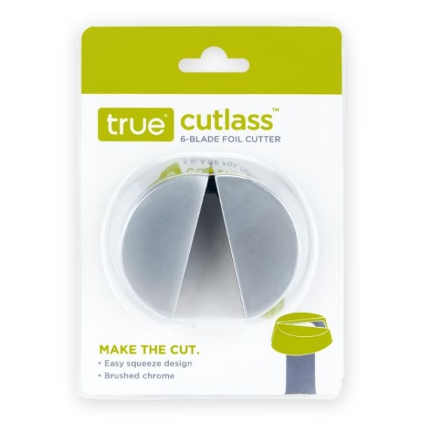 True Cutlass 6-Blade Foil Cutter, Silver