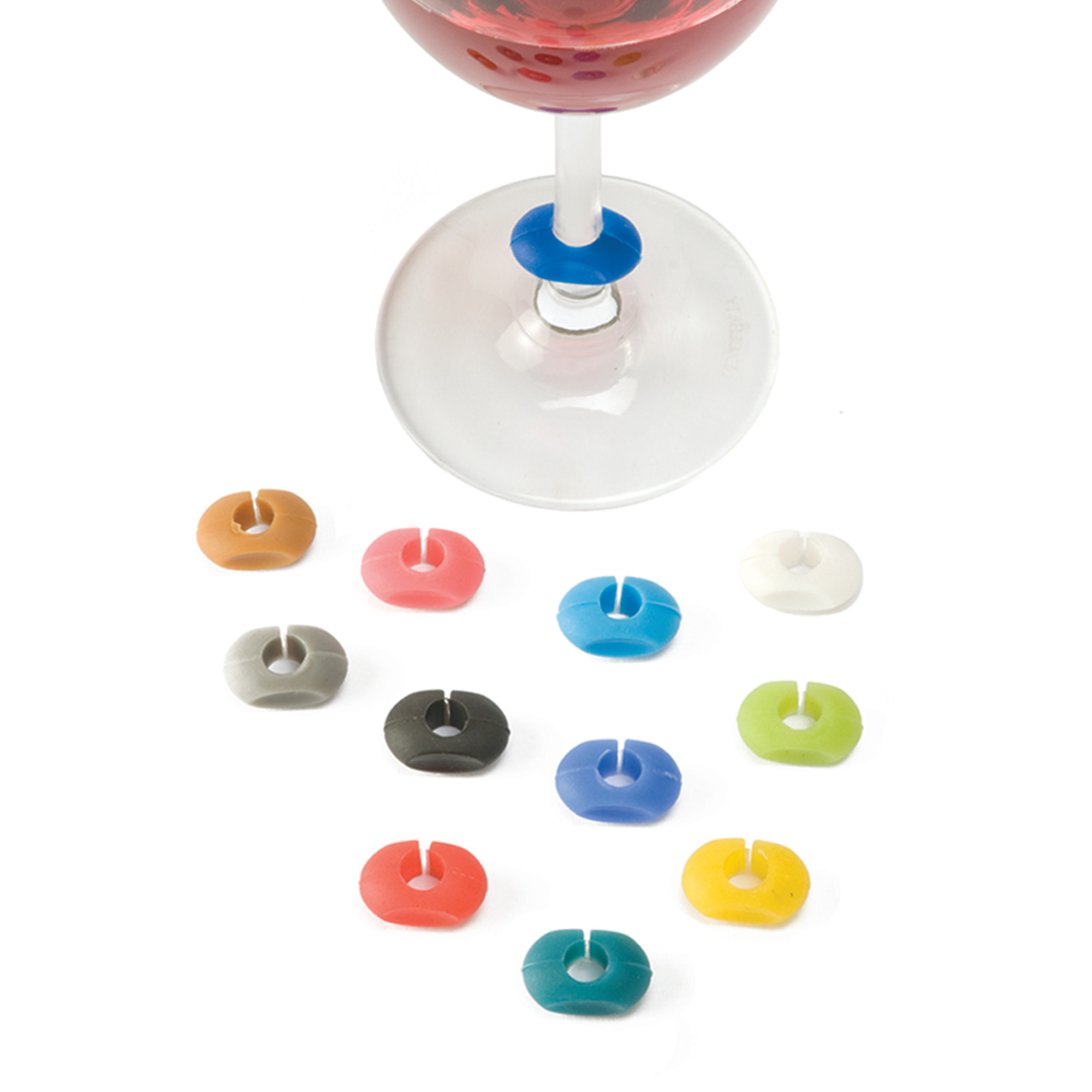 True Wine-O Silicone Wine Charms