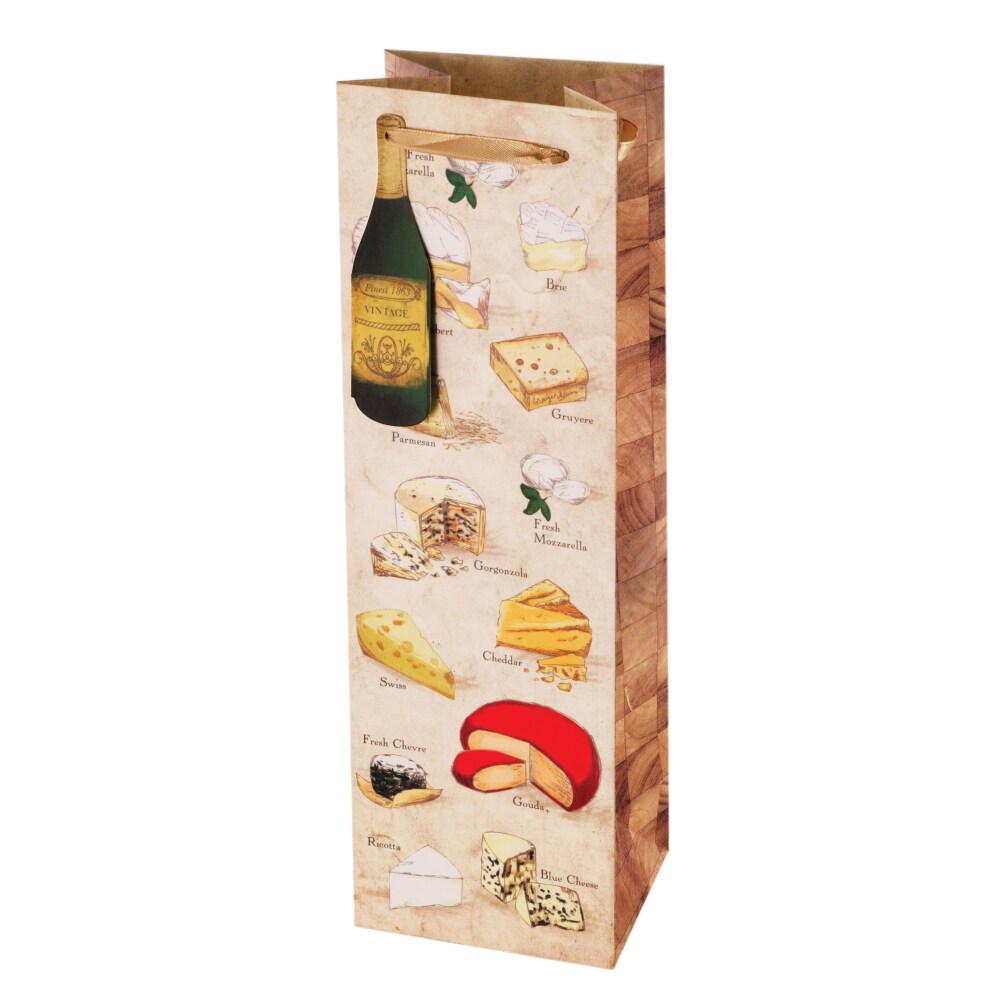 Cakewalk Say Cheese! - Illustrated Wine Bag