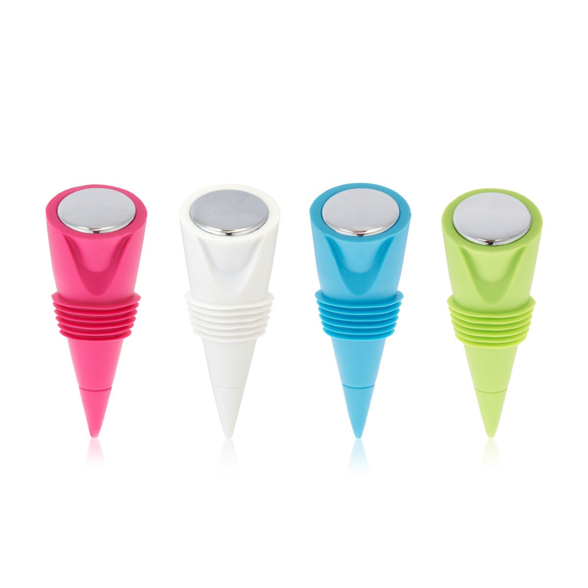 True Silicone Wine Stoppers Set Of 2