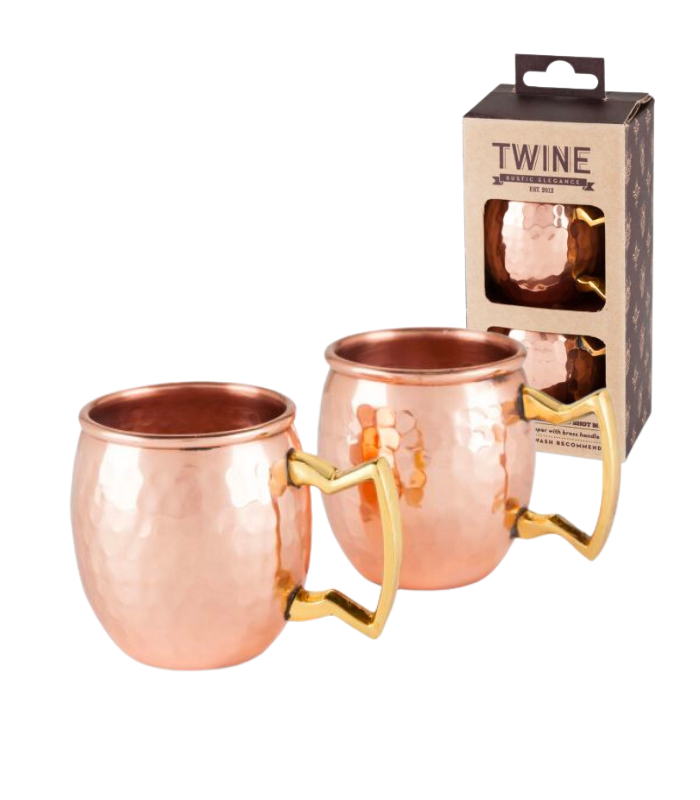 Twine Old Kentucky Home Moscow Mule Shot Mug, Copper
