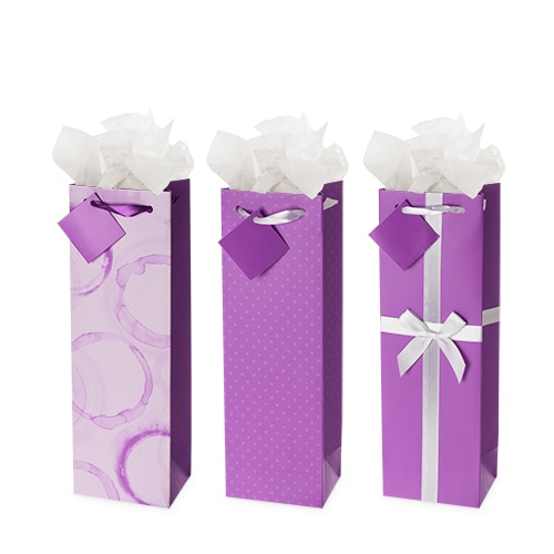 True Fabrications Royal Elegance Wine Gift Bag - Assorted