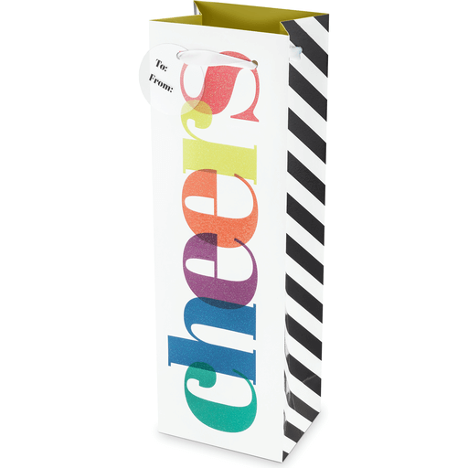 Cakewalk Colorful Cheers Wine Bag