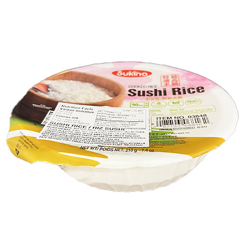 Rice Sukina Cooked Sushi 210g