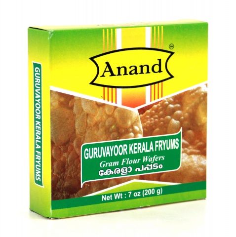 Anand Guruvayoor Kerala Fryums