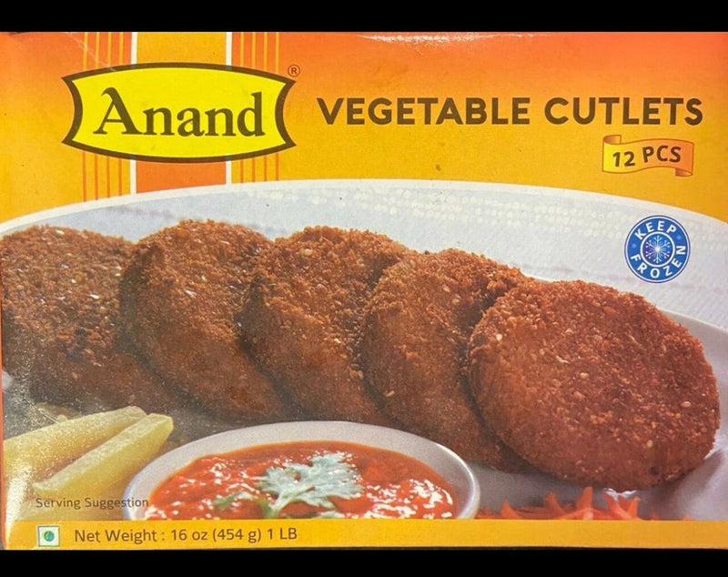 Anand Vegetable Cutlets 12pc