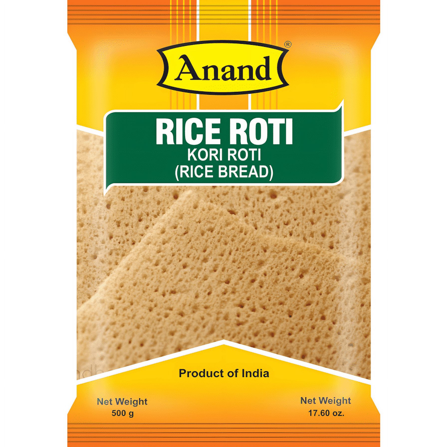 Anand Rice Roti Kori 500 Gm Bread