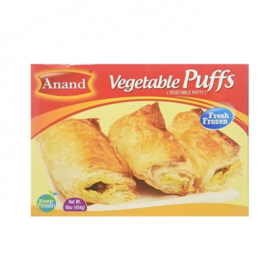 Anand Frozen Vegetable Puffs 1Lb