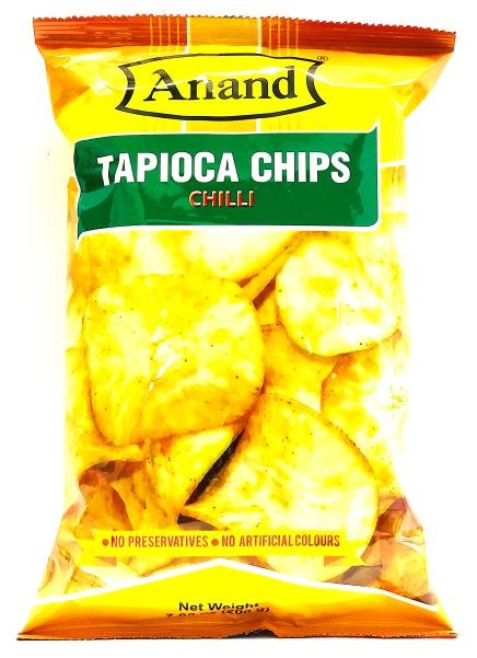 Anand Bhog Tapioca Chips Spicy 200g