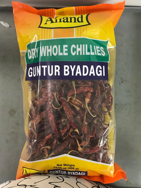 Anand Dry Whole Chillies Byadagi 400g