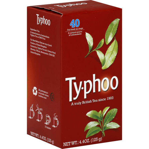 Ty phoo Regular Black Tea Bags