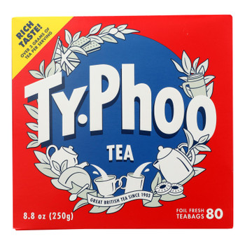 Typhoo Black Tea, 80ct Bags