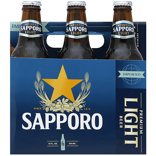 Sapporo Beer, Light, Premium