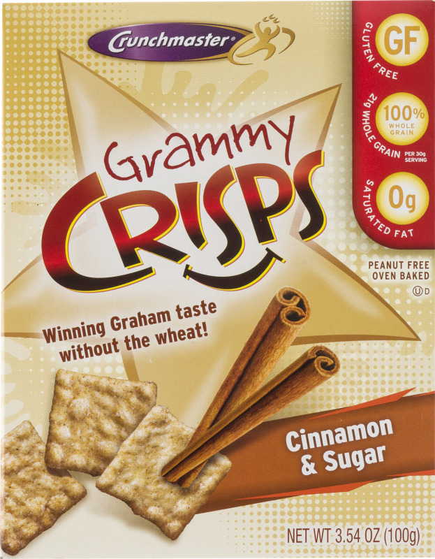 Crunchmaster Grammy Crisps Cinnamon & Sugar