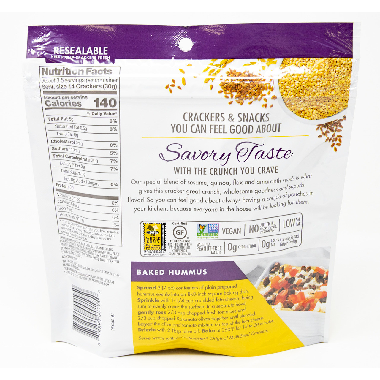 Crunchmaster Multi-Seed Original Crackers 4oz