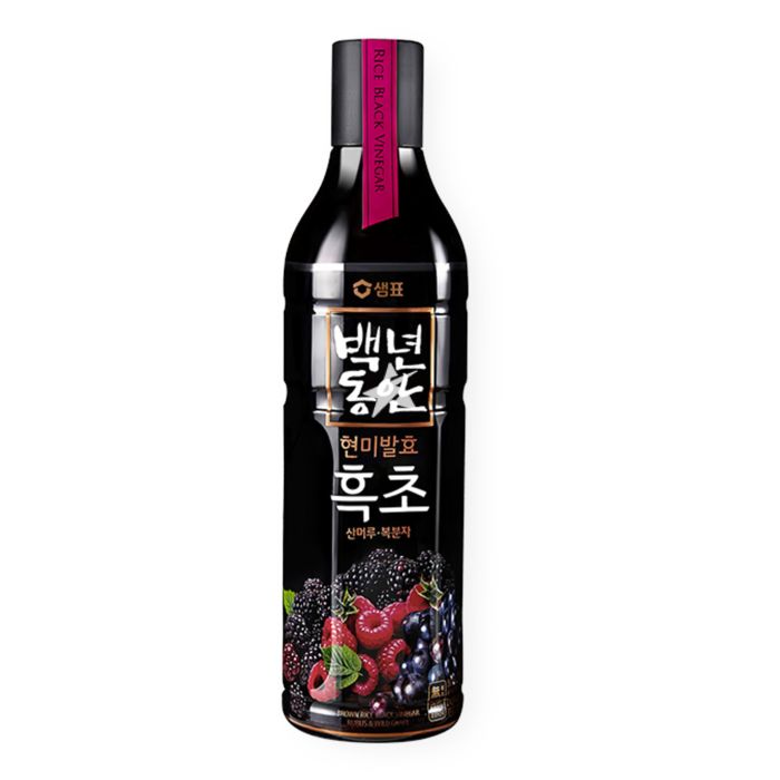 Sempio Brown Rice Black Vinegar, Berry