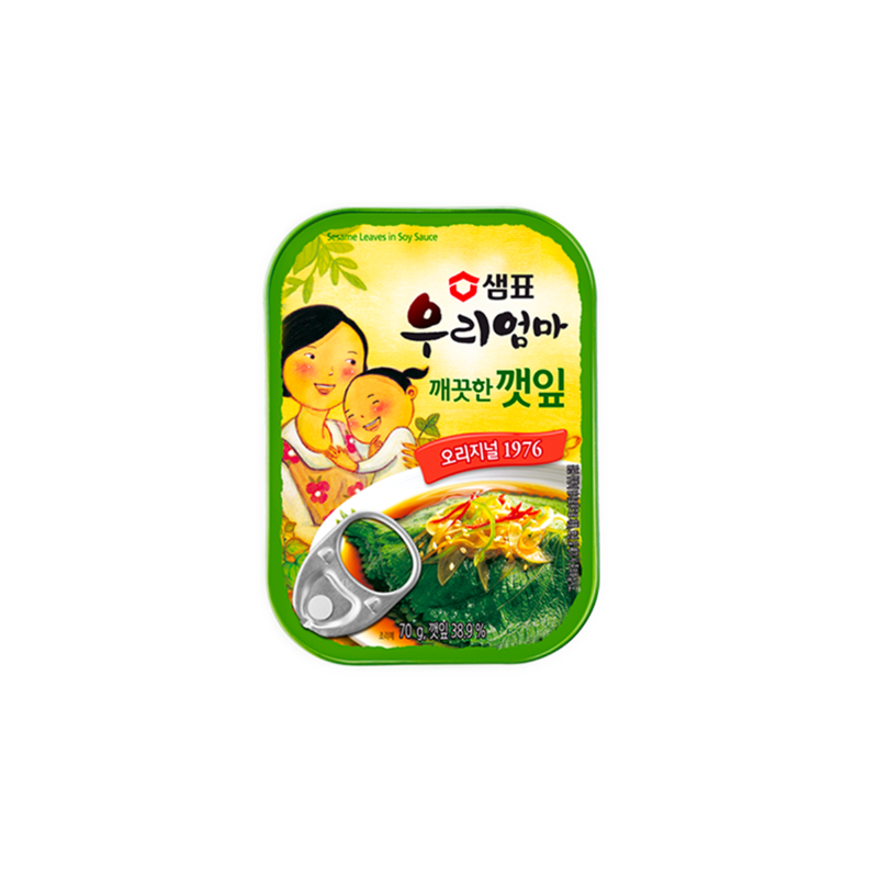 Sempio Canned Sesame Leaves In Soy Sauce 70g
