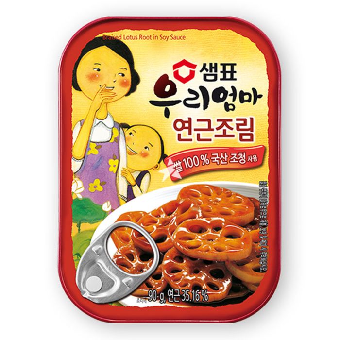 Sempio Braised Lotus Root In Soy Sauce 90g