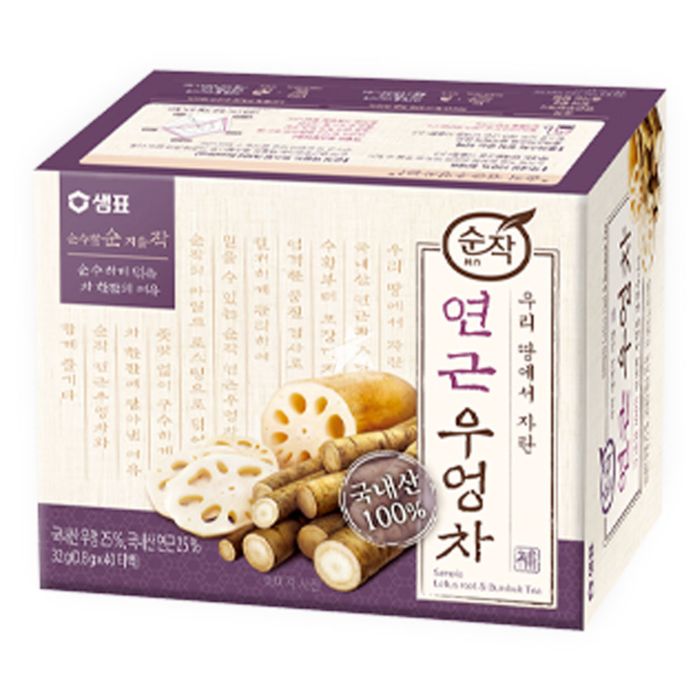Sempio Lotus Root & Burdock Tea (0.8g*40 T/B) 32g