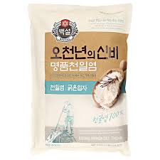 CJ 백설 명품 천일염3KG NATURAL SALT
