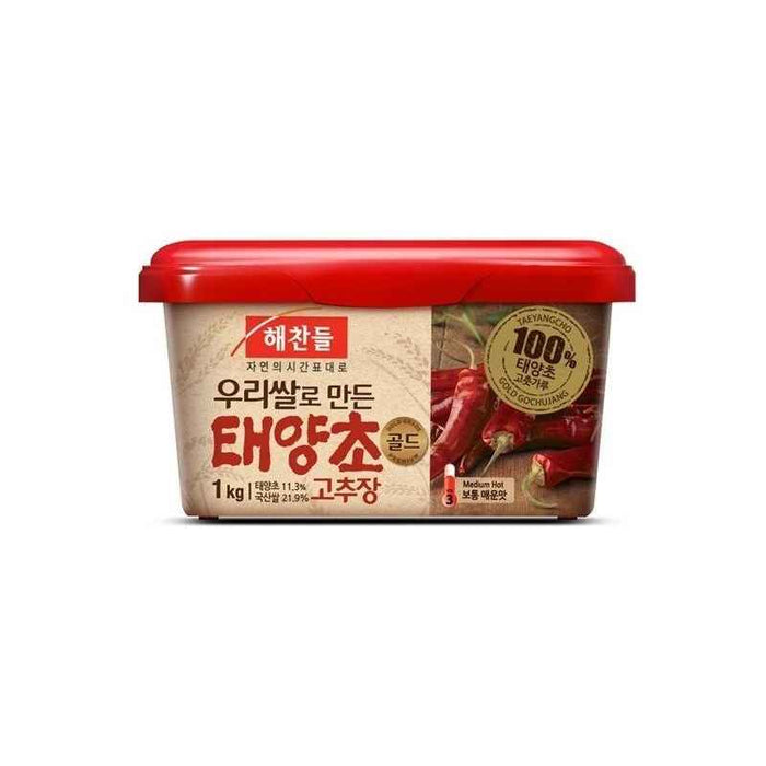 CJ Haechandle Red Hot Pepper Paste Gochujang 1kg (고추장)