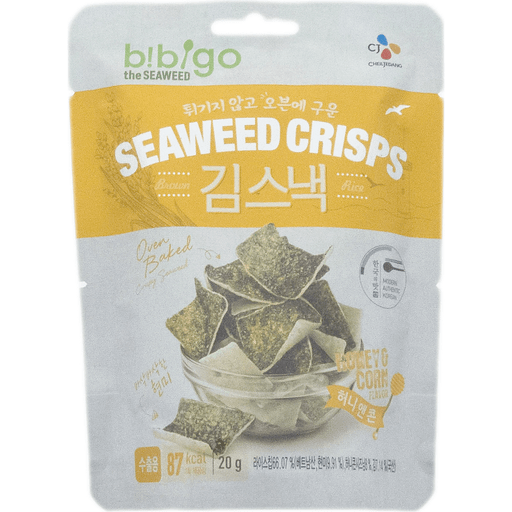 CJ Bibigo Seaweed Crisps Honey & Corn 20 G
