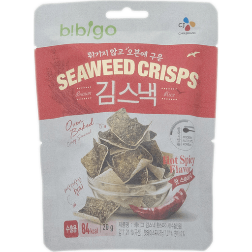 CJ Foods Inc Bibigo Seaweed Crisps, Hot & Spicy