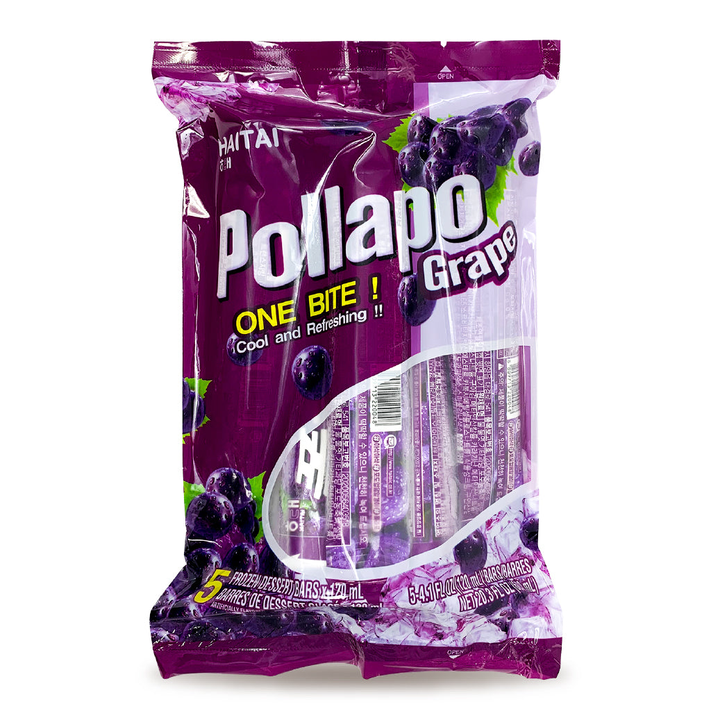 120ml*5 HT) Polapo Ice Bar Grape