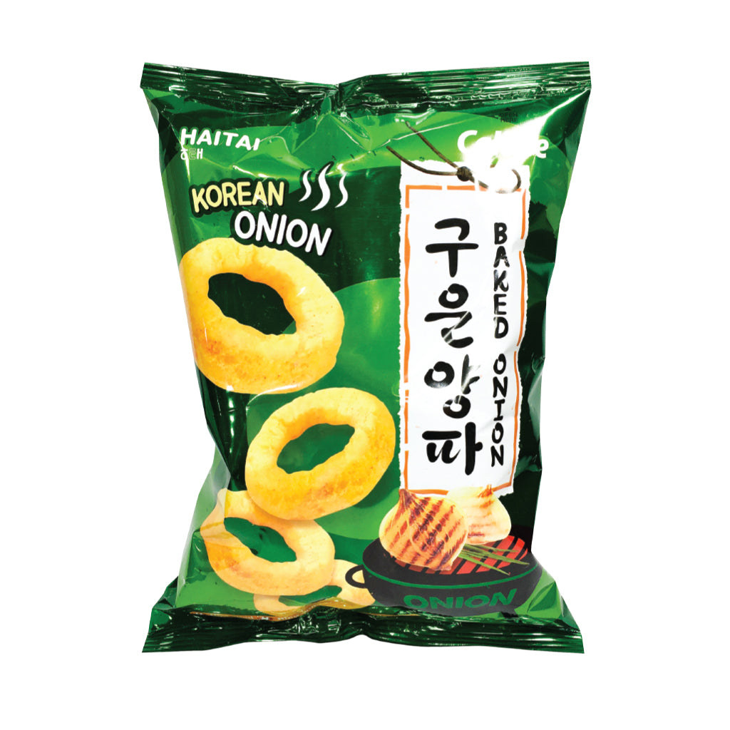 Haitai Calbee Roasted Onion Ring 140g 海太卡乐B洋葱圈烧烤味