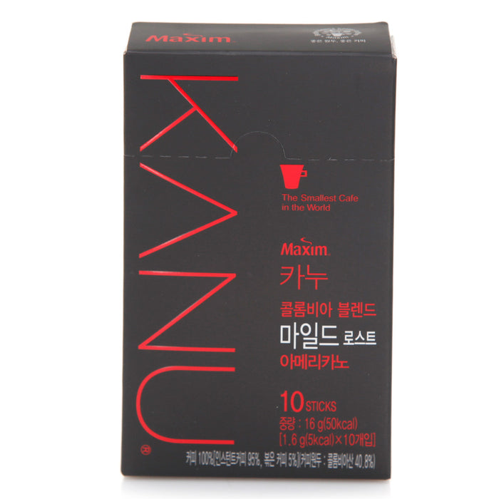 Dongseo 맥심/카누 마일드로스트 아메리카노 10p 16G KANU COFFE