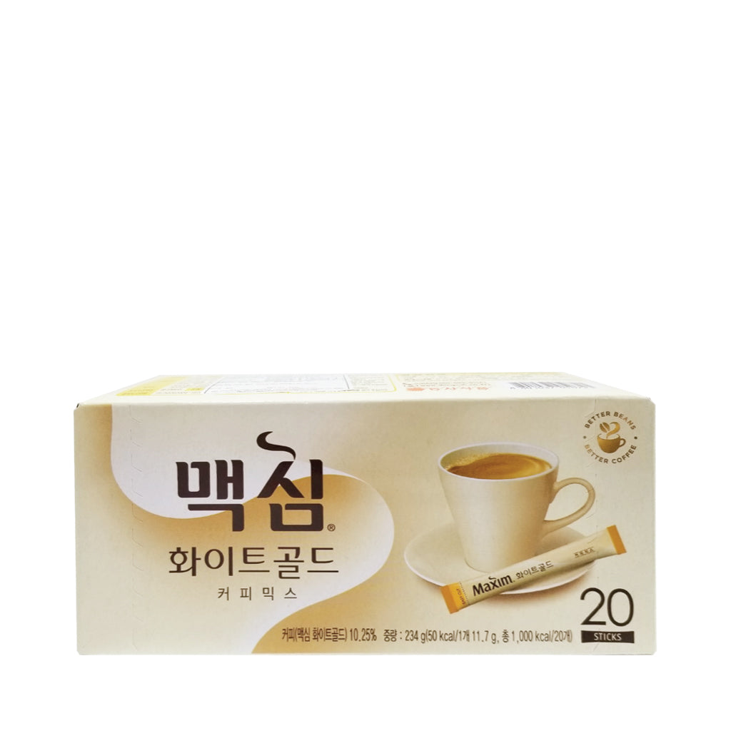 Maxim Coffee Mix - White Gold 20 Sticks 8.46oz