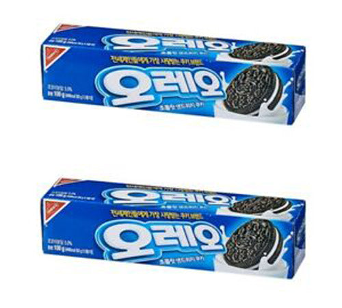Im Mart Korean Grocery Oreo Chocosandwiches White Cream 100G