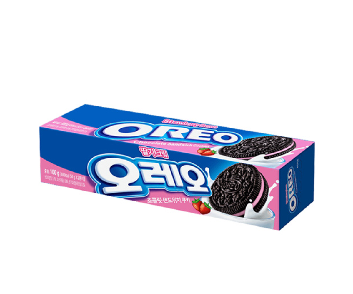 Oreo Strawberry Creme Korea
