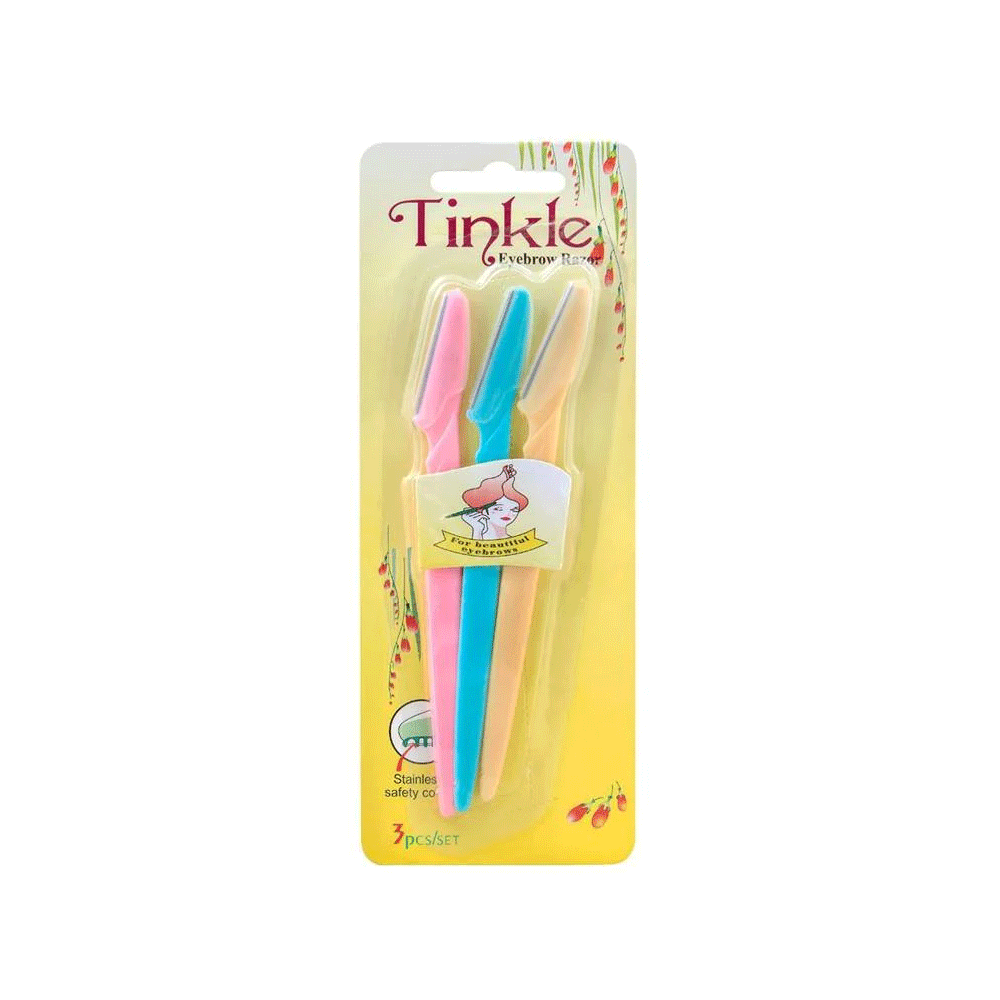 Tinkle 3X Pro Eyebrow Razor Trimmer Shaper Shaver