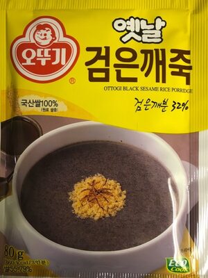 Ottogi Black Sesame Rice Porridge