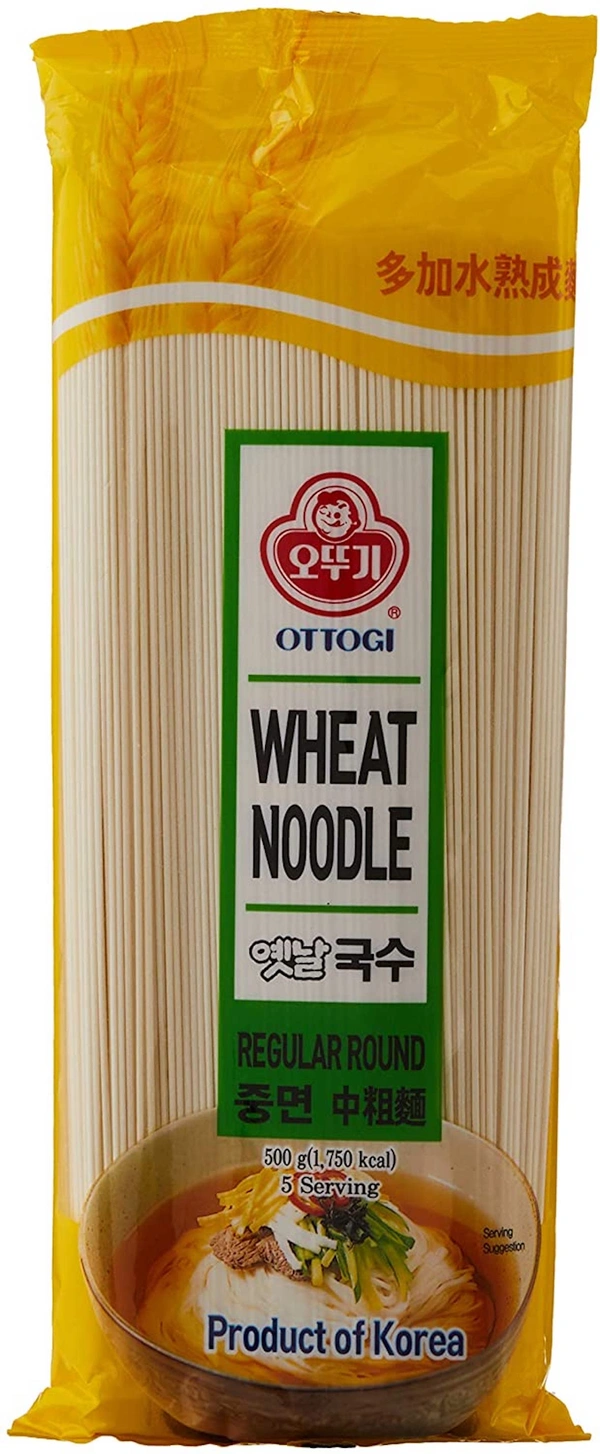 Ottogi Wheat Noodles Thin 500 Gr