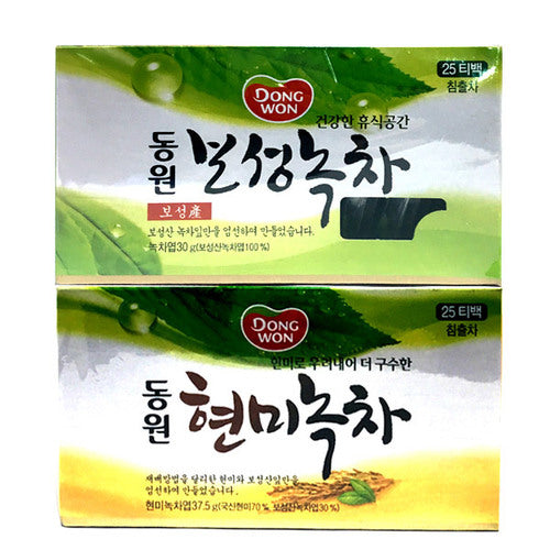 Dongwon 동원 현미 녹차25t Dw Green Tea Brown Rice