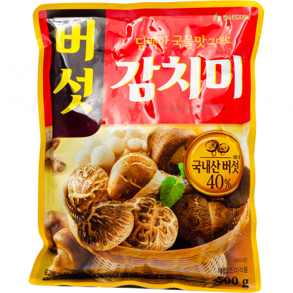 Daesang Mushroom Seasoning Gamchimi