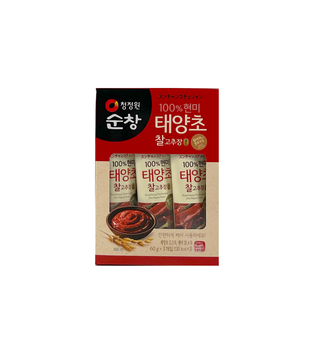 Chung Jung One Daesang Hot Pepper Paste 3 X 60g