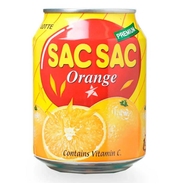 Lotte Sac Sac Orange Drink 238ml