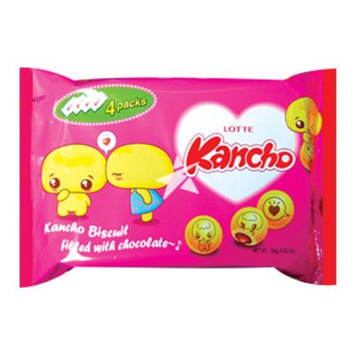 Lotte Kancho Chocolate Biscuit 5.93oz