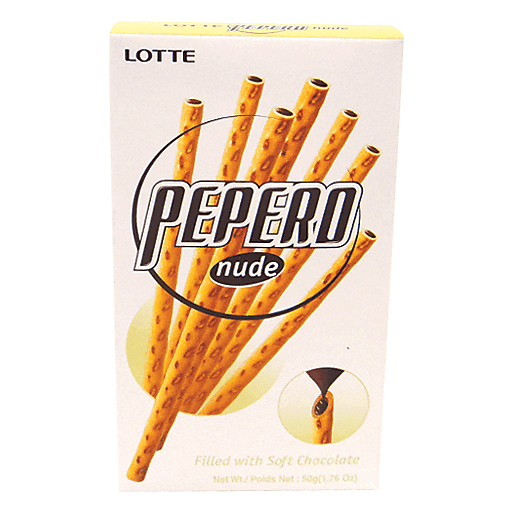 Lotte Pepero Nude Choco Filled Sticks 43g