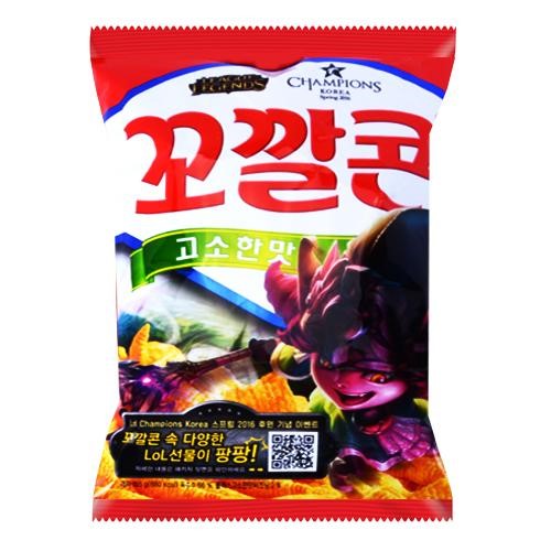 Lotte Corn Snack, Original, 155 Gm