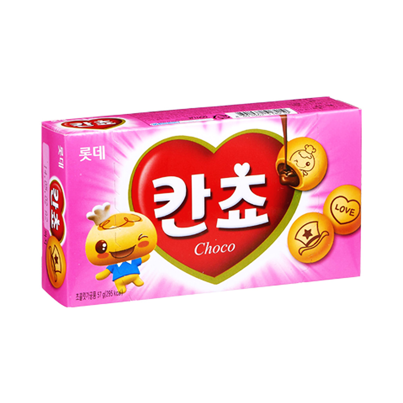 Lotte Chocolate Puff 54g X 32