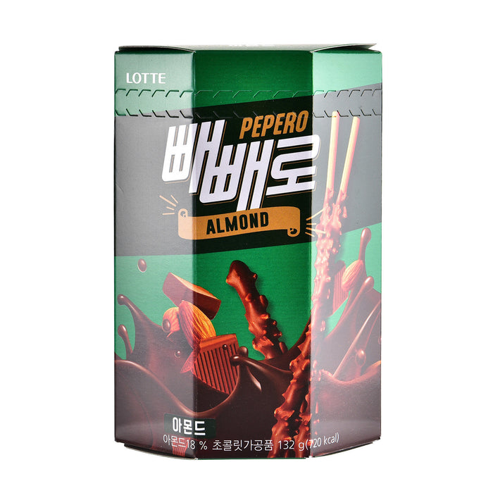 Lotte 롯데 아몬드빼빼로 (대)132g ALMOND PEPERO